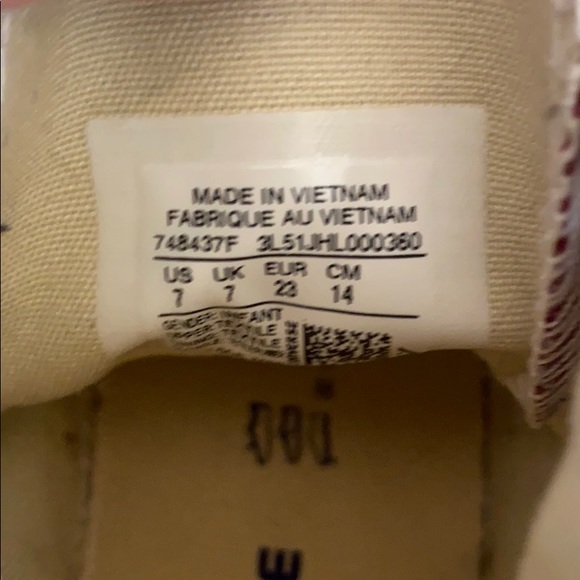 CONVERSE INFANT HI TOPS - Picture 7 of 8